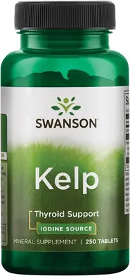 Obrázek produktu pro Kelp 225 mcg 250 tablet Swanson Health Products