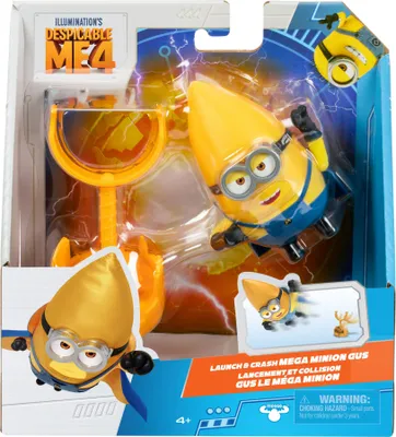 Immagine prodotto di I - Semplicemente Incorreggibile 4 Mega Minion action figure Gus 10 cm