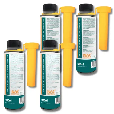 Produktbild von INOX® Benzinsystemreiniger Additiv, 4x250 ml - für alle Benzinmotoren