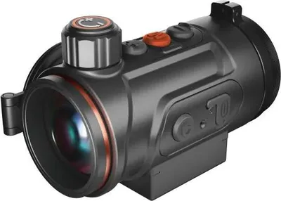 Zdjęcie produktu dla Przystawka termowizyjna ThermTec Hunt 335 Pro do polowań - 384×288 VOx, 35 mm, NETD ≤ 15 mK, zasięg 1 800 m