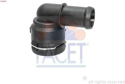 Produktbild von FACET 26.0021 Kühlmittelflansch für VW Golf VII Schrägheck (5G1, BQ1, BE1, BE2) Wasserflansch