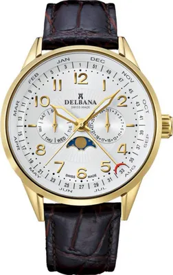 Immagine prodotto di Delbana - Orologio da polso - Uomo - Cronografo - Retro Moonphase - 42601.646.6.064