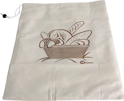 Produktbild von METALTEX Brotbeutel 34 x 34 cm, Baumwolle / Aufbewahrungsbeutel für Brot