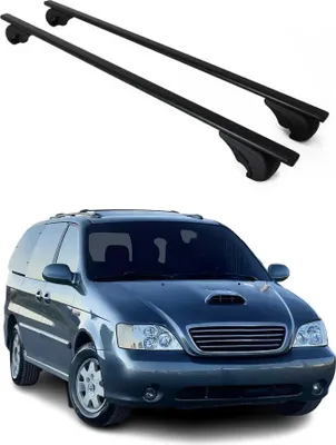 Zdjęcie produktu dla Belki dachowe poprzeczne do Kia Carnival 1998-2005 Fer Noir