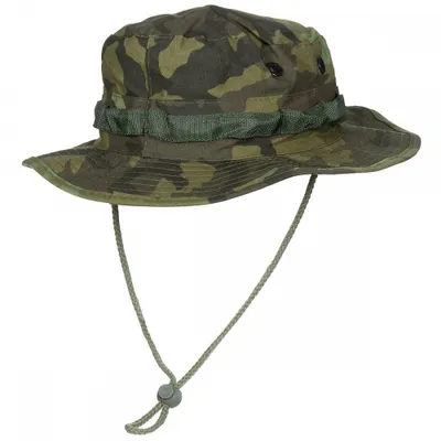 Produktbild von MFH US GI Buschhut, mit Kinnband, GI Boonie, Rip Stop, M 95 CZ tarn
