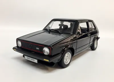 Produktbild von Volkswagen Golf Mk1 GTI (1979) - Schwarz Bburago 1:24