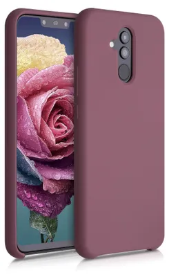 Produktbild von kwmobile Handyhülle für Huawei Mate 20 Lite Hülle - Case Silikon - Kabelloses Laden - Schutzhülle Cover in Pflaume