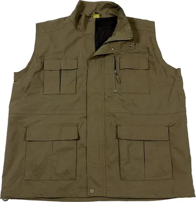 Produktbild von Übergrößen Tolle Outdoorweste Funktionsweste ABRAXAS khaki 7XL