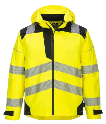 Produktbild von Portwest PW360 PW3 Extreme Atmungsaktive Regenjacke Yellow/Black Gr. 4XL