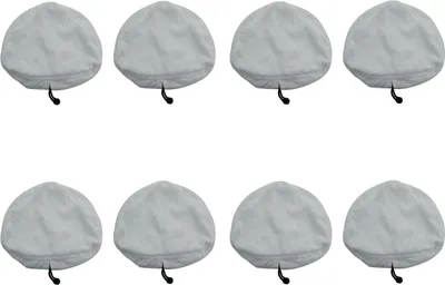 Produktbild von Waschbar Langlebig Ersatztücher Dampfbesen 8er Pack Dampfbesen Ersatzpads für Dampfreiniger mit Dreieckigem