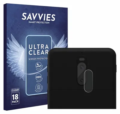 Produktbild von 18x Für Shiftphones Shiftphone 8.1 (NUR Kameraschutz) Schutzfolie Savvies Displayschutz Display Schutz Folie Klar Transparent
