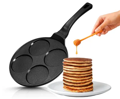 Imagen del producto de Sartén antiadherente de cerámica de 27 cm, ideal para mini tortitas