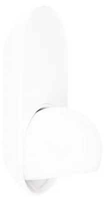 Obrázek produktu pro Oválný stropní LED reflektor ZEUS, bílý, 10 W, teplá barva světla, 550 lm, hliník, rozměry: 8,7 x 20,6 x 10,2 cm, IP20, Maxlight