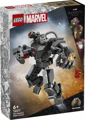 Produktbild von 76277 – LEGO Super Heroes – Mechanische Rüstung War Machine