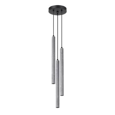 Produktbild von Pendelleuchten PASTELO 3P beton 3xG9 8W Beton 115x19.5x19.5cm Sollux Lighting