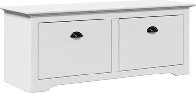 Immagine prodotto di Panca da Ingresso BODO Bianca 114x40x45 cm
