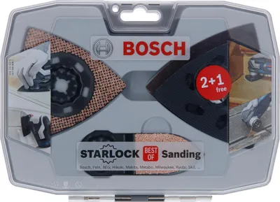 Produktbild von Starlock Schleifset AVZ 93 G/90 RT6/32 RT4, Wood & Paint Schleifpapier (3x)