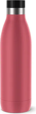 Produktbild von Emsa Isolier-Trinkflasche Bludrop, Wasserflasche, Edelstahl, Koralle, 0.7 L, N31123