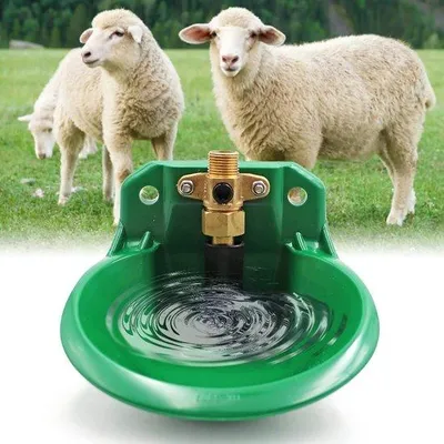 Produktbild von Automatische Wasserbehälter für Schafe und Ziegen, Große Wasservorratsmenge mit schwimmendem Ventil, ideal für Weidengebrauch