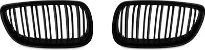 Produktbild von Kühlergrill DOPPELRIPPE Schwarz Glanz für BMW 3er Coupe E92 2006-2010