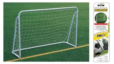 Produktbild von Fußballtor weiß, 180 x 60 x 120 cm, für den Garten