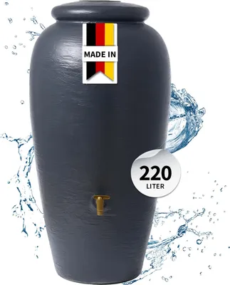 Produktbild von 4rain AMPHORA Regenamphore 220 Liter graphite grey