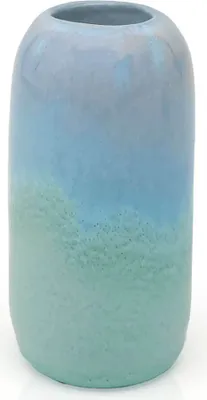 Produktbild von Kerzenhalter groß, 9,5 cm, aus Keramik, türkis