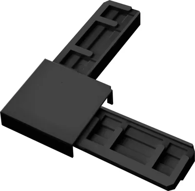 Produktbild von Schellenberg Eckverbinder-Set PLUS, anthrazit, 70105
