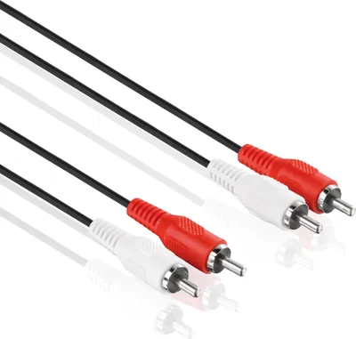 Immagine prodotto di PureLink LP-AC040-100, 2 x RCA maschio, 2 x RCA maschio, 10 m, nero, bianco, rosso