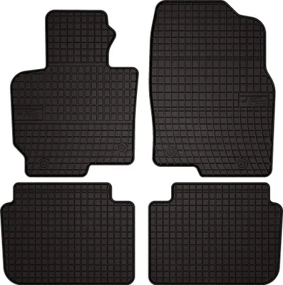 Immagine prodotto di Tappetini auto in gomma adatto per Mazda CX-5 I (2012-2017, SUV) neri, set 4 pz, con fissaggi