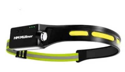 Produktbild von HM Müllner LED Kopflampe mit Akku, 500lm/200lm+120lm, 1581A