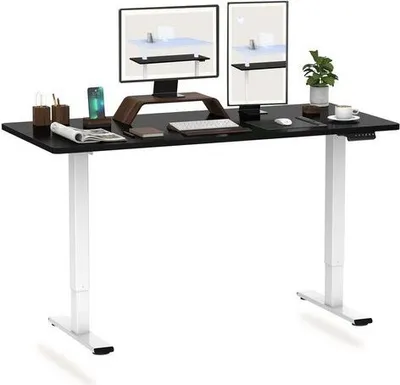 Produktbild von FLEXISPOT Schreibtisch EB2-SET, Höhenverstellbarer Schreibtisch, Dual-Motor & 2-FACH-TELESKOP
