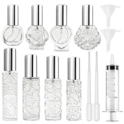 Zdjęcie produktu dla Pojemniki na perfumy podróżne 8 ml rozpylacz zestaw sztuk akcesoria
