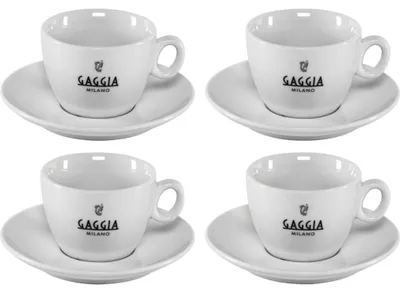 Produktbild von Gaggia Milano Cappuccinotassen Set 4 Stück