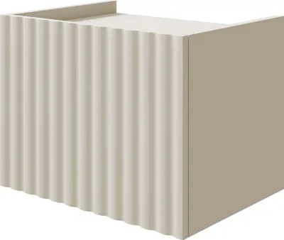 Produktbild von Selsey Fiorra - Wandnachttisch, Greige, 48 cm