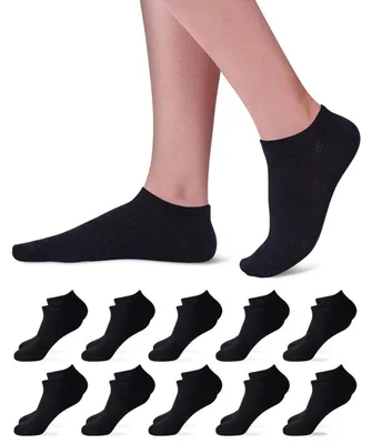 Immagine prodotto di Calzini sportivi da uomo e da donna, 10/20 paia, in cotone, calzini corti, colori: nero, bianco, grigio, taglie dalla 35 alla 50