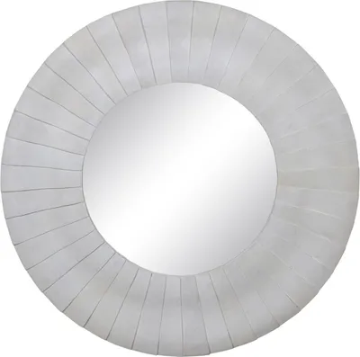 Produktbild von Spiegel de Wand Weiß 102 x 6 x 102 cm - Marke: BigBuy Home - EAN: 8445146071750