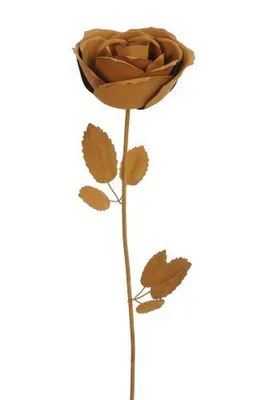 Produktbild von Beestab Beetstecker Gartenstab Rose Eisen Rost 46 cm