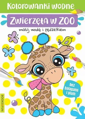 Obrázek produktu pro Zvířata v zoo. Vodní omalovánky