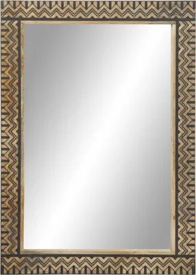 Zdjęcie produktu dla vidaXL Lustro łazienkowe 50x70 cm z litego drewna mango i szkła