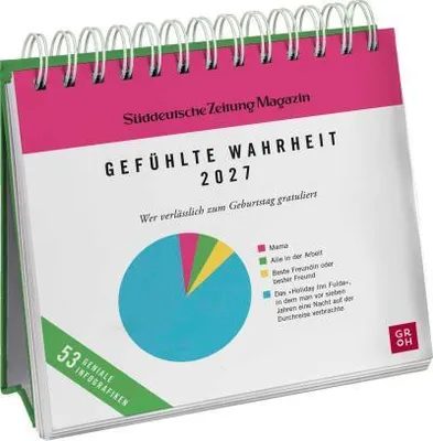 Obrázek produktu pro Postkartenkalender 2027: Gefühlte Wahrheit