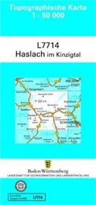 Obrázok produktu pre Haslach Kinzig 1 : 50 000