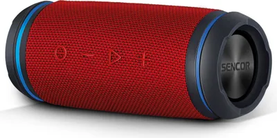 Obrázok produktu pre SENCOR SSS 6400N SIRIUS RED Bluetooth reproduktor, vodotesný, krytia IPX6, pripojenie cez NFC, funkcia TWS, celkový výstupný výkon (RMS) 25 W, červený