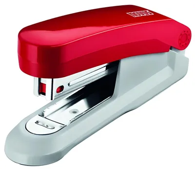 Produktbild von Novus Heftgerät E 15, bis 15 Blatt rot/grau, im Blister