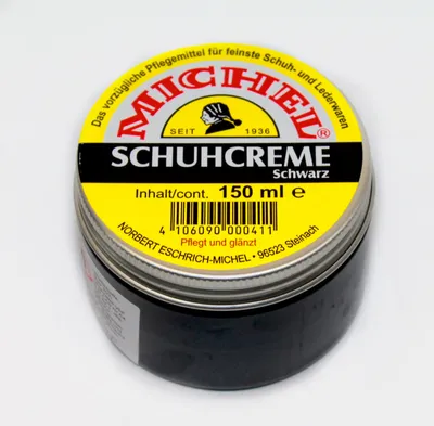 Produktbild von Michel Schuhcreme 150 ml Dose - Schwarz Schuhpflege