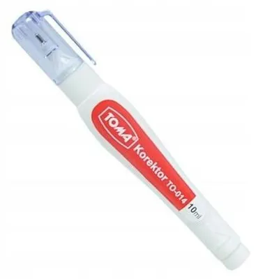 Obrázek produktu pro Toma Korektor ve fixu 10ml rychleschnoucí 12 kusů