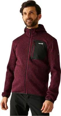 Produktbild von Regatta Newhill Fleece Mit Durchgehendem Reißverschluss Lila L Mann Lila L