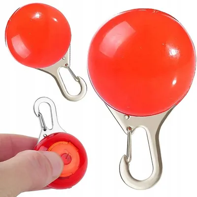 Zdjęcie produktu dla LAMPKA na OBROŻĘ LED ŚWIECI na WIECZORNE SPACERY