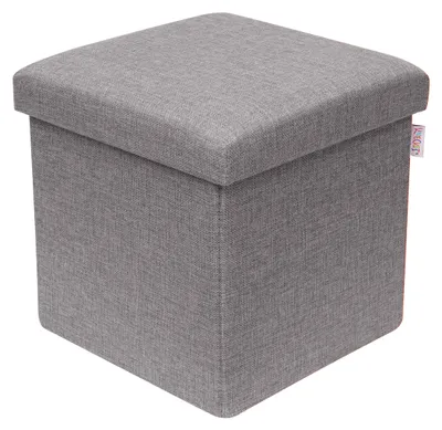 Kinderhocker 30x30x30 cm klappbar, Sitzbox mit Stauraum
