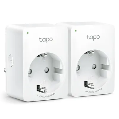 Produktbild von TP-Link Funksteckdose Tapo P100 Mini Smart Wi-Fi Socket 2er